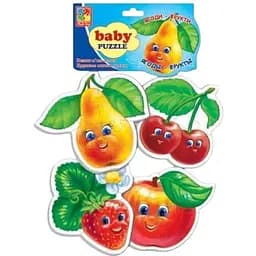 Бэби пазлы Vladi Toys Фрукты (VT1106-77)