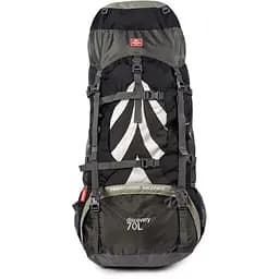 Рюкзак Naturehike NH70B070-B 70 л + 5 л Чорний Сірий (1047-6927595709009) - мініатюра 2