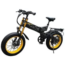 Электровелосипед Volto Lankeleisi X3000 Plus 1000W 18Ah фетбайк алюминиевый желтый