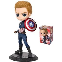 Фигурка Q posket Avengers Captain America Мстители Капитан Америка 14 см QP A CA B