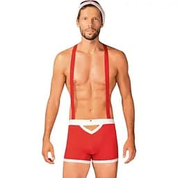 Мужской эротический костюм Obsessive Санта-Клауса Obsessive Mr Claus S/M