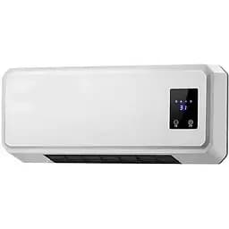 Тепловентилятор Domotec MS 5962 обогреватель настенный керамический 2 режима работы 2000 Вт белый