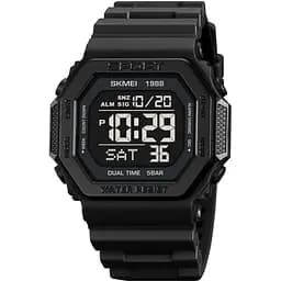 Наручний годинник чоловічий Skmei Navi Чорний (3505)