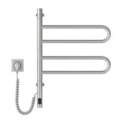 Електрична рушникосушка Navin Fouette 480x600 Sensor з таймером 00-044050-5080, Хром, Електронний - мініатюра 4