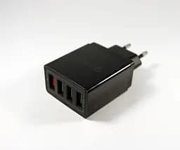 Блок живлення на 4 порти USB QC-04 сила струму 6.2 A - мініатюра 3