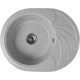 Гранітна кухонна мийка Romzha Rasa 60 Seda (602) з крилом