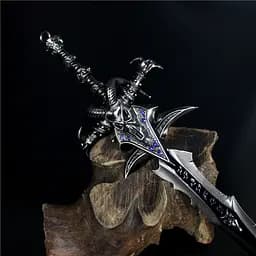 Меч 22 см World Of Warcraft Frostmourne Світ Військового Ремесла Крижана Скорбота WoW 21.154 - мініатюра 4