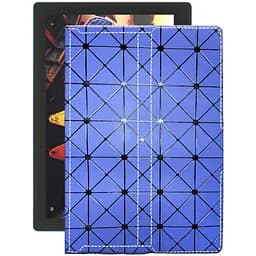 Чехол StatusCASE из экокожи для планшета Lenovo Tab 10 TB-X103f Синий ромб