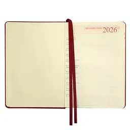 Щоденник А5 Leo Planner датований 2025 Persona бордовий 368 сторінок (252663) - мініатюра 6