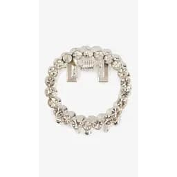 Заколка-краб для девочки 3812BD-2 Серебряный