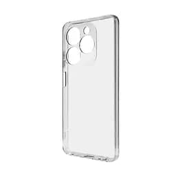 Прозрачный чехол для Infinix Smart 8 (X6525)/8 Plus TECNO Spark 20 (KJ5n) с защитой камеры, тонкий, силиконовый, бесцветный, ударостойкий, противоударный бампер c закрытой камерой, ArmorStandart (ARM73222)