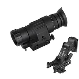 Повний комплект монокуляр нічного бачення ПНБ Nectronix CL27-0008 + базове кріплення на шолом Rhino mount (100856-860)