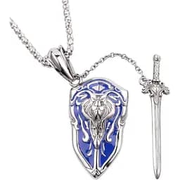 Кулон Alliance Щит Альянсу з Мечем Воїна Варкрафт WOW 21.005