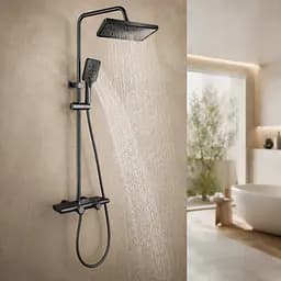 Душ / змішувач Faucet CR-25HT030 багатофункціональний метал / Душ з довгим зливом / Змішувач для ванної кімнати
