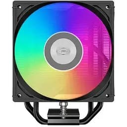 Кулер для процесора Pccooler RT400 ARGB чорний алюміній/мідь 1x120 мм ARGB для Intel 1851/1700/1200/115x AMD AM5/AM4