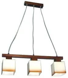 Люстра підвісна Brille кантрі E27 60W BR (BKL-405S/3)