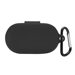 Силіконовий чохол для навушників JBL Soundgear Sense, Hang Case, чорний, ультратонкий захисний кейс товщиною 2 мм, захист від подряпин, пилу та ударів, компактний, з карабіном для кріплення, ArmorStandart (ARM80442)