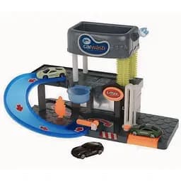 Автомойка 10 A-1(12) со светом и звуком, течет вода, 3 машинки в комплекте, в коробке