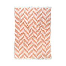 Плед-накидка Barine - Fishbone Throw Orange 130x180