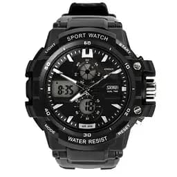 Часы наручные Skmei 0990 Black, 0990BK (17099)