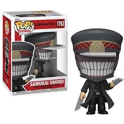 Коллекционная  фигурка   Funko Pop Человек бензопила  Человек-катана Chainsaw Man Samurai Sword 10 см FP CM SS 1763