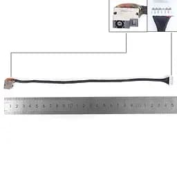 Роз'єм живлення для HP Pavilion Gaming 15-DC 15T-DC 15-EC 15Z-EC 16-A 16T-A, (double-row 12pin, з дротом/кабелем)