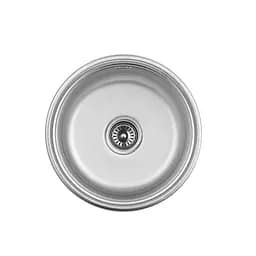 Кухонна мийка Kroner KRP Satin - 430 (0.8 мм) CV031324, Нержавіюча сталь