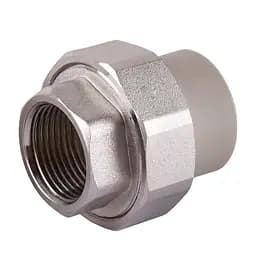 Муфта разборная внутр.резьба (латунь) PPR Vsplast 20х3/4'' 1017 000015311