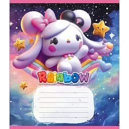 Зошит учнівський "Куромі" Leader 012-520064L-3 в лінію, 12 аркушів