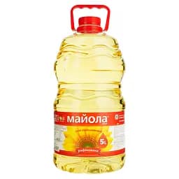 Масло подсолнечное Майола Экстра рафинированное 5 л (452101)
