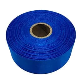 Атласна стрічка для рукоділля Bambi АБ-515, 5 см x 23 м, Електрик