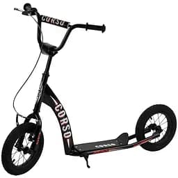 Самокат Corso 100х47х16 см Черный 000255852