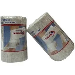 Бинт еластичний медичний Гранум середньої розтяжності з кліпсою 8 см 2 м