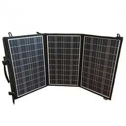 Сонячна панель батарея трансформер зарядка від сонця Solar Panel на 2 USB GDTimes GD-ZD1845 45 Вт - мініатюра 2
