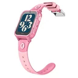 Дитячий смарт-годинник Smart Baby Watch D38-X3 з SIM-картою GPS прослуховуванням відеодзвінком 4G Play Market рожевий - мініатюра 2