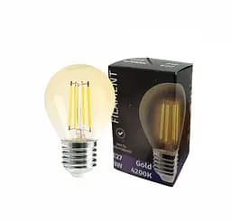 Лампочка LED SIRIUSSTAR filament gold 5406 8W (G45-4200K-E27)