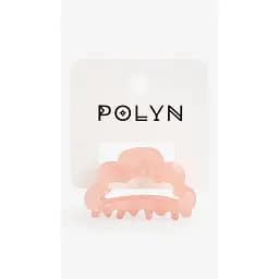 Заколка-краб для девочки Polin 3693-3 Персиковый