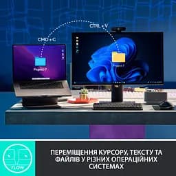 Мишка Logitech MX Master 3S Performance Wireless Mouse Bluetooth Graphite (910-006559) - мініатюра 8