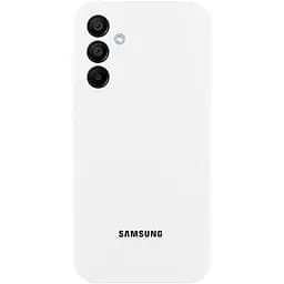 Чохол Silicone Cover Lakshmi Full Camera (AAA) with Logo для Samsung Galaxy S25+ Білий / White