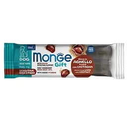 Лакомство для собак Monge Gift Dog Sensitive digestion, ягненок с каштанами, 40 г (70085519)