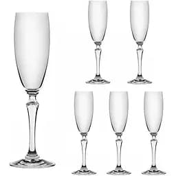 Набор бокалов для шампанского Lora Камея 170 мл 6 шт. NGC214SETCHAMP
