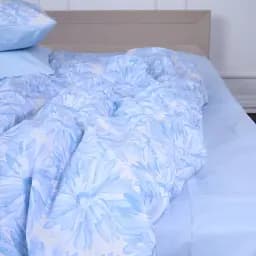 Простирадло MirSon Ranforce Elite 17-4759 Bridgertons 220x240 см блакитне (2200008940362)