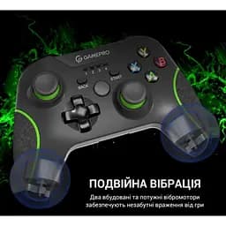 Геймпад джойстик GamePro MG-650 Black 2.4G PC/PS3/Android - мініатюра 11