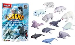 Стретч-іграшка в вигляді тварини серії LEGEND OF ANIMALS МАКСИ – ПОЛЯРНІ ХИЩНИКИ (В асортименті, у дисплеї) - мініатюра 2