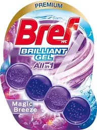 Засіб для чищення унітазу Bref Brilliant Gel All in 1 Чарівний бриз, 42 г (860769)
