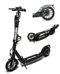 Самокат Scale Sports 81-97х46х13 см Чорно-червоний 000283589 - мініатюра 2