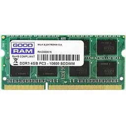 Модуль пам'яті Goodram Hynix для ноутбука So-Dimm DDR3 4 ГБ
