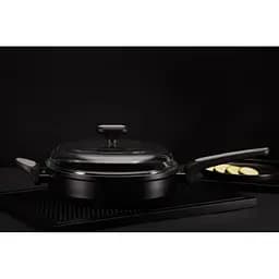 Сковорідка Nois Salto Silver з кришкою 26 см (830881) - мініатюра 4