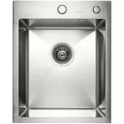 Кухонна мийка Platinum Handmade з нержавіючої сталі 3 мм прямокутна 40x50x22 см (000032260)