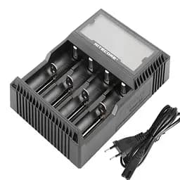 Універсальний зарядний пристрій Nitecore D4 на 4 канали для акумуляторів